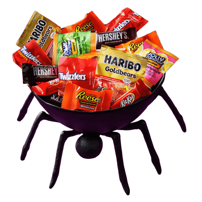Miniaturas de dulces de Halloween, bolsa a granel, 290 piezas (85,89 oz)
