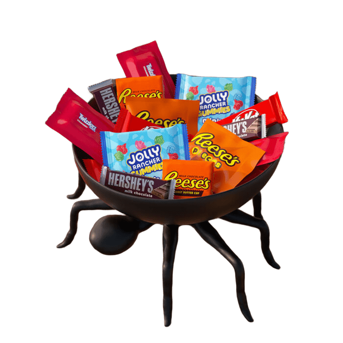 Bolsa de dulces de Halloween a granel, 105 unidades (47,58 oz)