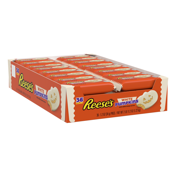 Calabazas con mantequilla de cacahuete y crema blanca de REESE'S (36 unidades)