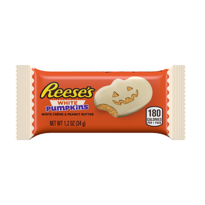 Calabazas con mantequilla de cacahuete y crema blanca de REESE'S (36 unidades)